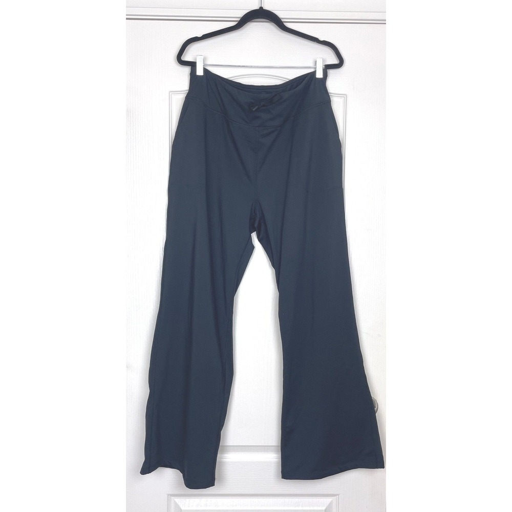 Baleaf Wide Leg Yoga Pants in Dark Navy